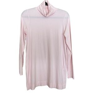J Jill Luxe Supima Everyday Turtleneck Tunic SOFT Cotton Blend Luxury Size Small